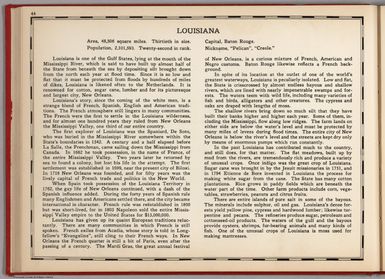 (Text Page) Louisiana.