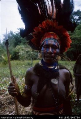 Woman in ceremonial dress