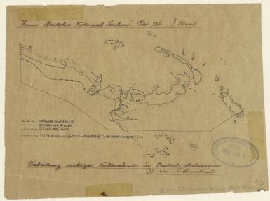 Verbreitung wichtigen kulturelemente in Deutsch-Melanesien. (130)