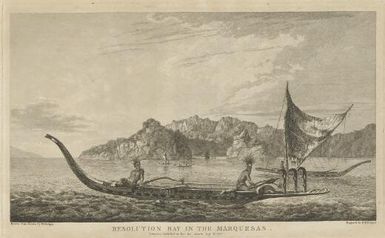 Resolution Bay in the Marquesas / drawn from nature by W. Hodges; engrav'd by B.T. Pouncy