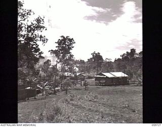 SOGERI, NEW GUINEA. 1943-11-04. ADMINISTRATIVE BUILDINGS OF THE NEW GUINEA FORCE TRAINING SCHOOL