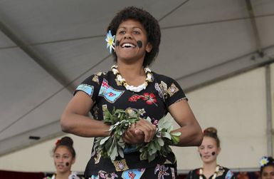 Diversity stage performers at ASB Polyfest.