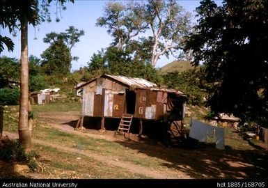 Views through Rabia Camp - typical type of house