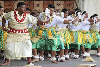 James Cook High School performance at ASB Polyfest.