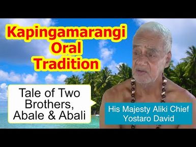 Tale of two brothers, Abale and Abali, Kapingamarangi Atoll