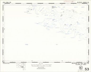 Milinch of ... : fourmil of ... (53 - Fourmil of Abau - Milinch of Kau Kau SE)