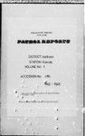 Patrol Reports. Northern District, Kokoda, 1942 - 1945