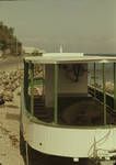 Double hollowed-log canoe, fitted with harbor tourist accommodation, Port Moresby