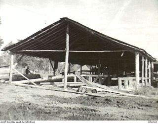 NADZAB, NEW GUINEA. 1944-09-02. THE SAWMILL AT THE NEW GUINEA FORCE SCHOOL OF SIGNALS