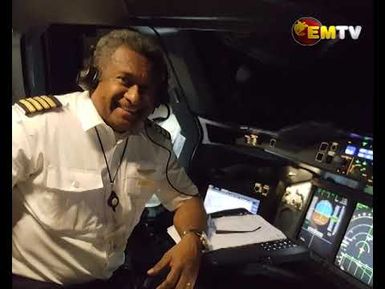 Captain Timothy Narara Returns from Flying Airbus A-380