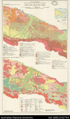 Papua New Guinea, Vanimo Area, Land Systems, Agricultural Land Use Capability, CSIRO Land Research Series 15, 1965, 1:250 000