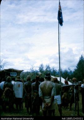 People gathering to vote