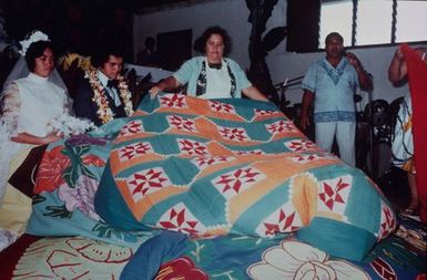 Titikaveka packing shed, Rarotonga, the Cook Islands. Presentation... 1982 From: "Polynesia Here and There"