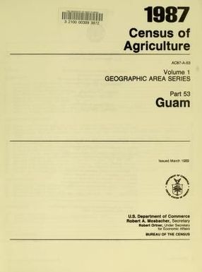 1987 census of agriculture