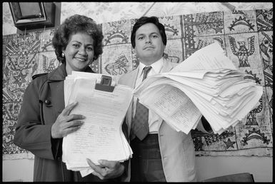 Samoans with petition to Parliament