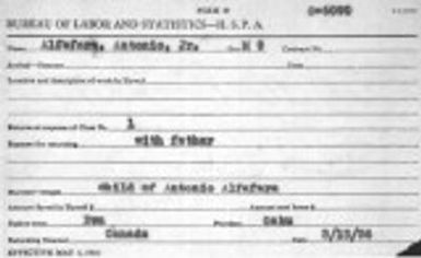 Alfafara, Antonio, Jr.