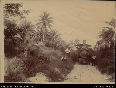 Fowler Steam Locomotive, Coral sand ballast, Lautoka Mill