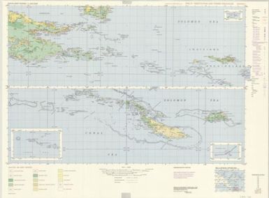 Papua New Guinea 1:500 000 vegetation and timber resources (Sheet PNG  17)