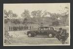 Royal Papua and New Guinea Constabulary guard of honour for His Excellency General Sir John Northcott, Bomana War Cemetery, Port Moresby, Aug 1951