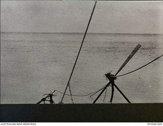Fanning Island. September 1914. Part of the severed communications cable on Fanning Island. On 7 September 1914 the German ship, Nurnberg, attended by a collier landed at Fanning Island, both were ..