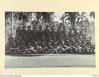 MADANG, NEW GUINEA. 1944-07-03. PERSONNEL OF C COMPANY, 24TH INFANTRY BATTALION