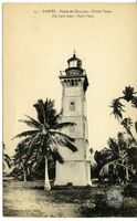 13. - Tahiti. - Phare de Haapape - Pointe VénusThe light house - Point Venus