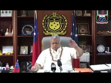 Feiloa'iga 'a le Palemia Laaulialemalietoa Leuatea Polataivao Fosi Schmidt & Media - 06 MAY 2026