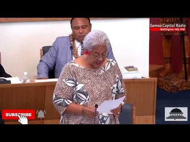 Statement by PM Fiame Naomi Mataafa - 10 Cases of COVID19 in SAMOA - 20/01/22 - Samoa Capital Radio