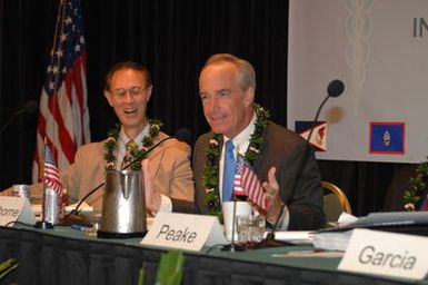 [Assignment: 48-DPA-09-29-08_SOI_K_Isl_Conf_AM] Insular Areas Health Summit [("The Future of Health Care in the Insular Areas: A Leaders Summit") at the Marriott Hotel in] Honolulu, Hawaii, where Interior Secretary Dirk Kempthorne [joined senior federal health officials and leaders of the U.S. territories and freely associated states to discuss strategies and initiatives for advancing health care in those communinties [48-DPA-09-29-08_SOI_K_Isl_Conf_AM_DOI_0532.JPG]