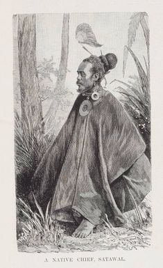 A native chief, Satawal