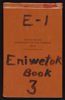 Eniwetok, (E-1) book 3, June 24 - July 12, 1952