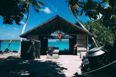 Fishing house, Atafu, Tokelau