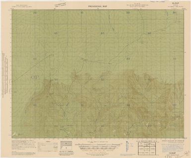 Provisional map, northeast New Guinea: Gusap (Sheet Gusap)