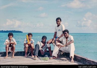 Guasopa: Youth on wharf