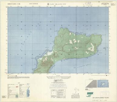 Admiralty Islands 1:25,000 (3649-I-NW)