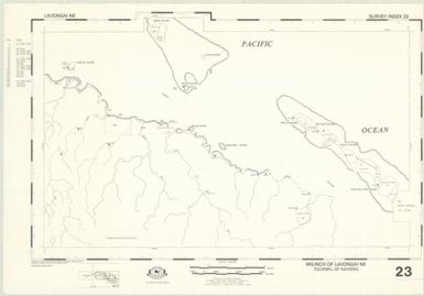 Milinch of ... : fourmil of ... (23 - Fourmil of Kavieng - Milinch of Lavongai NE)