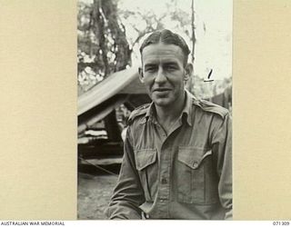 RAMU VALLEY, NEW GUINEA, 1944-03-21. NX12770 SERGEANT F. LAMARD (1), A MEMBER OF Q OFFICE, HEADQUARTERS, 7TH DIVISION