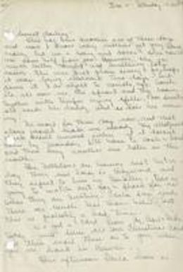 Letter from Bobby Johnston to Warren [Letter 135]