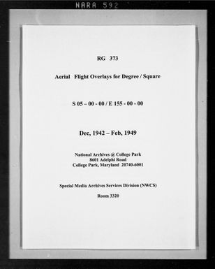 Overlay indexes for degree square 05S155E