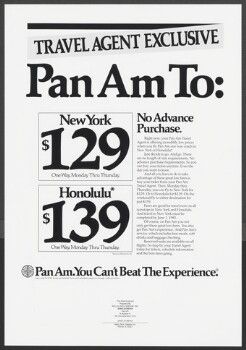 TRAVEL AGENT EXCLUSIVE Pan Am To