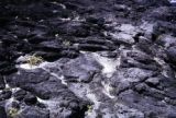 Oceania, volcanic rock on island in South Pacific