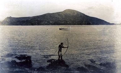 A N-Vanuatu fisherman