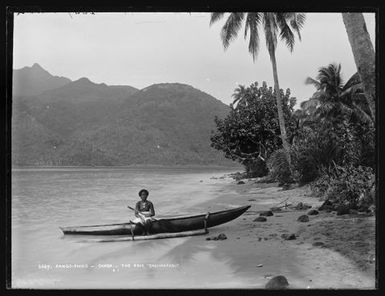 Pango-Pango (sic), Samoa. The fair "Sauimatini"