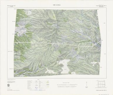 New Guinea preliminary detail plot, 1:50,000 (sheet 19)