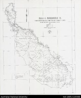 Papua New Guinea, Buka & Bougainville Islands, 1943, 1:160 000