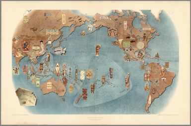 Plate III. Art Forms of the Pacific Area. Pageant of the Pacific.