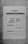 Patrol Reports. Madang District, Madang, 1954 - 1955