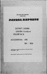 Patrol Reports. Chimbu District, Kundiawa, 1961 - 1962