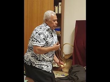 RATU TAITO RARASEA - TALANOA KEI NARIKOSO, ONO, KADAVU (23/08/2021).