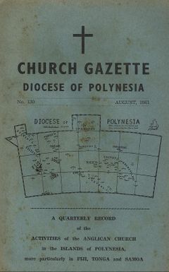 Church Gazette, Polynesia: August 1961